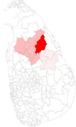 Location of Horowpothana