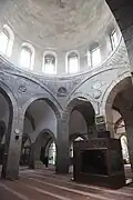 Domed area (originally a small open court) in the centre of the Hunat Hatun Mosque