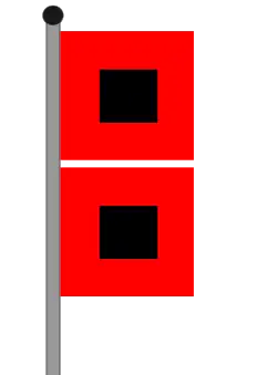 Hurricane Warning Flags