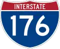 Interstate 176 marker