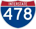 Interstate 478 marker