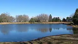 Pond in Sheridan Park, in Cudahy