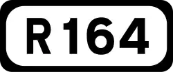 R164 road shield}}