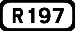 R197 road shield}}