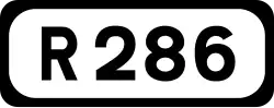 R286 road shield}}