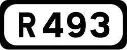 R493 road shield}}