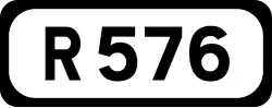 R576 road shield}}