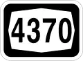 Local Road 4370 shield}}