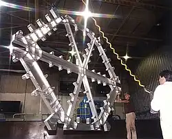 S0 truss test article center bulkhead manufacturing at Boeing in Huntington Beach