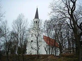 Lutheran church in Iecava.