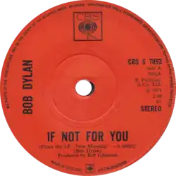 side-A label by CBS Records Intl.