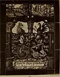 Panel of painted and leaded glass (1570)