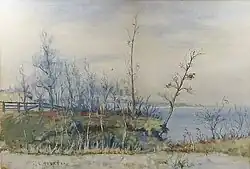 Impressionist Coastal Scene