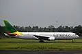 Camair-Co Boeing 767-300ER taxiing at Douala.