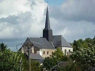 The church in Inaumont