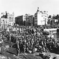 Red Eagles prepare to return home at war end