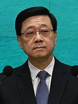 John Lee, Chief Executive of Hong Kong