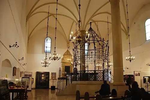 Cast-iron Bimah of the Old Synagogue in Kraków, Poland