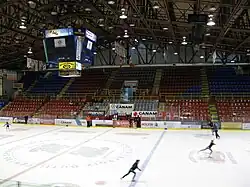Intérieur du Centre sportif Lacroix-Dutil