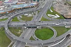MKAD interchange with Dmitrovskoe highway