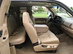 2002 Dodge Ram 2500 Quad Cab interior (passenger-side view)