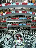 Interior of Bashundhara City Mall.