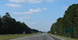 Interstate 40 near Safe