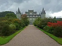 View from the garden