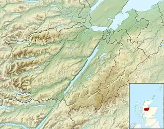 Moniack Burn is located in Inverness area