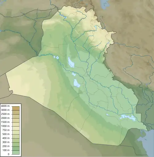 Nimrud is located in Iraq