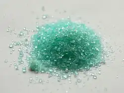 Sample of iron(II) sulfate heptahydrate