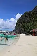 Banol beach on Coron Island