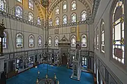 Interior of the Ayazma Mosque
