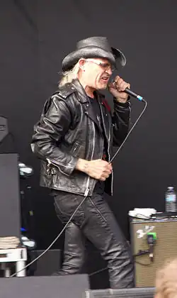 Doroschuk performing in 2011