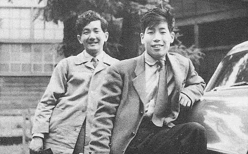 Iwaki (left) and Naozumi Yamamoto&nbsp;[jp] (right)
