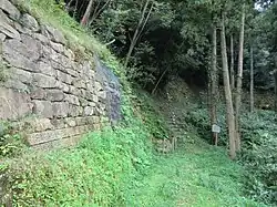 Eastern Watergate ruins and walls