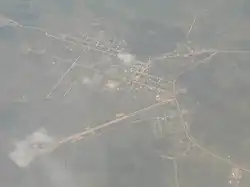 Ixiamas as seen from the air