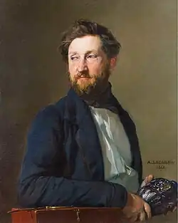 Portrait of Jacob Meyer-Heine by Alexandre Laemlein
