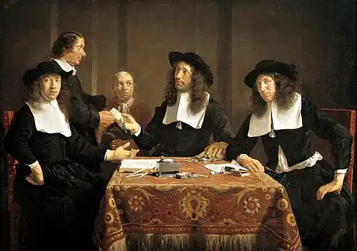 Regents of the Dolhuys, Jan de Bray, 1667