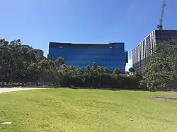 Jane Foss Russell Building (west face)