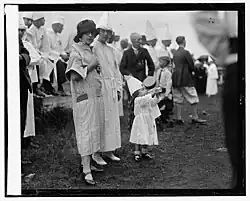 Jane Snyder at KKK services