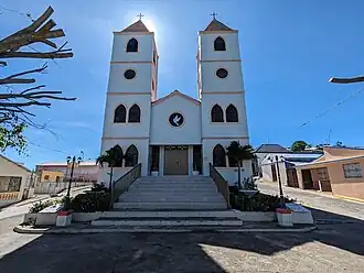 Janico, Dominican Republic town church.