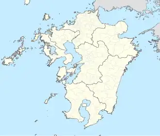 Nagasaki is located in Kyushu