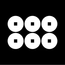 6 coin crest of Sanada clan