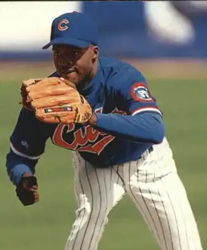 Maxwell with the Chicago Cubs in 1997