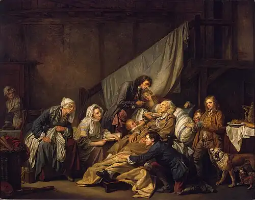 Filial Piety by Jean-Baptiste Greuze
