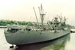 Jeremiah O'Brien arriving at Chatham (UK), 8 June 1994