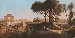 View of Karnak in Egypt