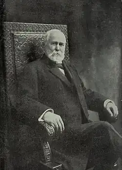 John B. Stetson, seated portrait
