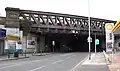 Railway bridge over Edward Street, SE8.